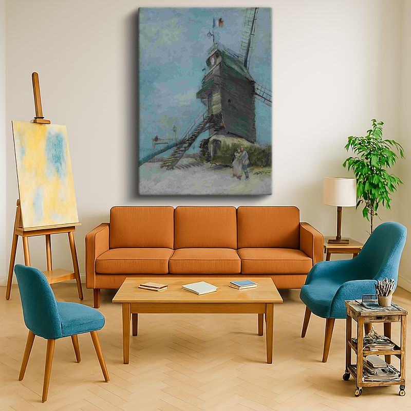 Ressam Kanvas Tablo 246